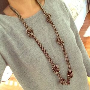 Burberry Multi-Knot Chain Necklace