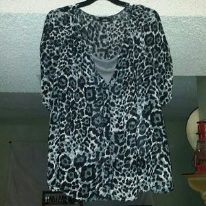 Blouse with camisole, Maxi dress, & Jeans