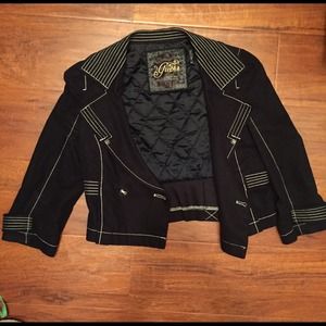 Guess velvet blazer