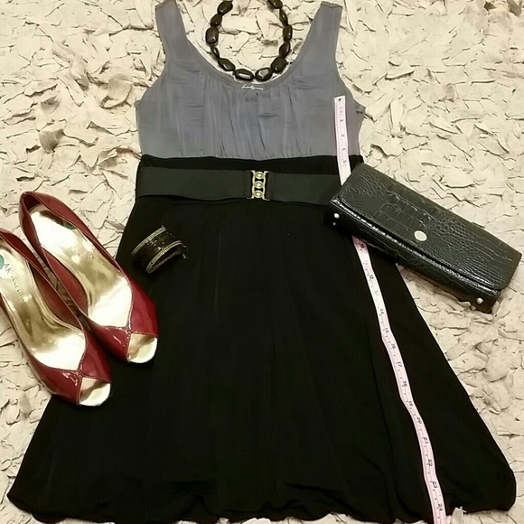 🌼HOST PICK!🌼Forever 21 Black & Grey Small Dress - Picture 2 of 4