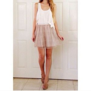 ▪ donated ▪ skirt