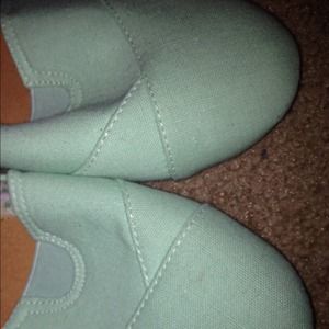 Never worn Mint Toms (similar)