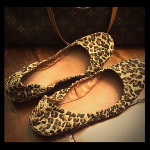 Lucky Brand leopard print flats size 8.5.