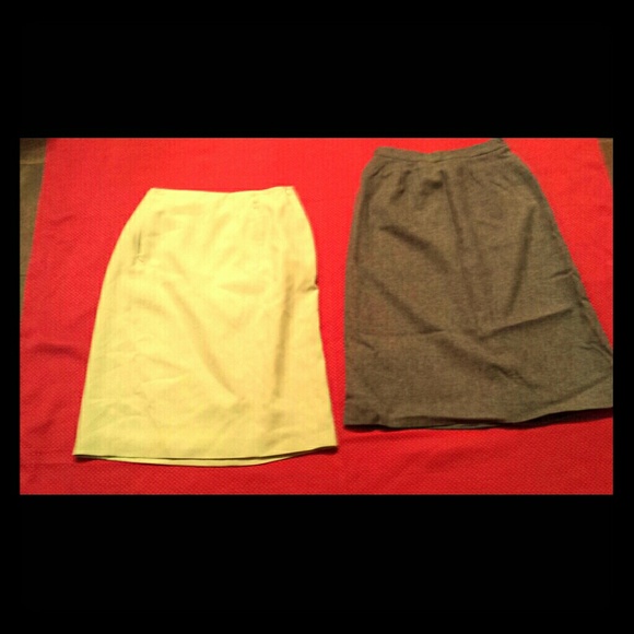 Two med length business skirts. - Picture 1 of 1