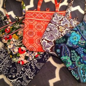 Vera Bradley Totes in various patterns