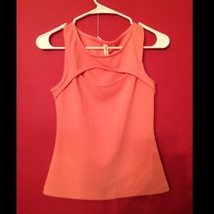 Pink short sleeve top