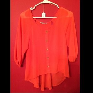 A'gaci mid length sleeved blouse
