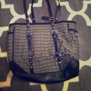 Authentic Coach Tote