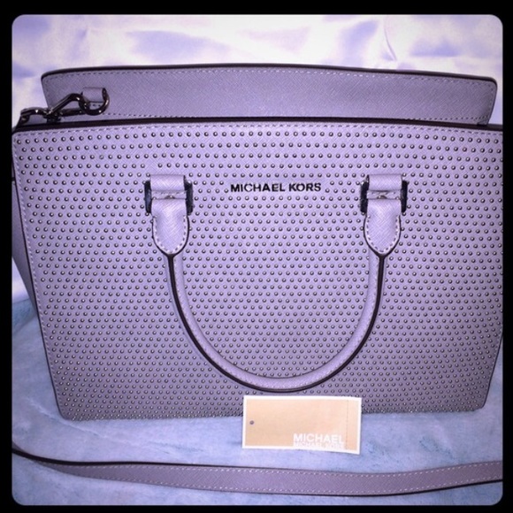 😍Grey MK MicroStudded Selma😍 - Picture 3 of 4