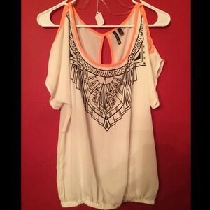 Cold shoulder Blouse