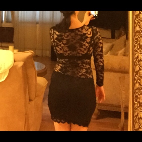 Black lace dress from Arden B - Picture 3 of 3