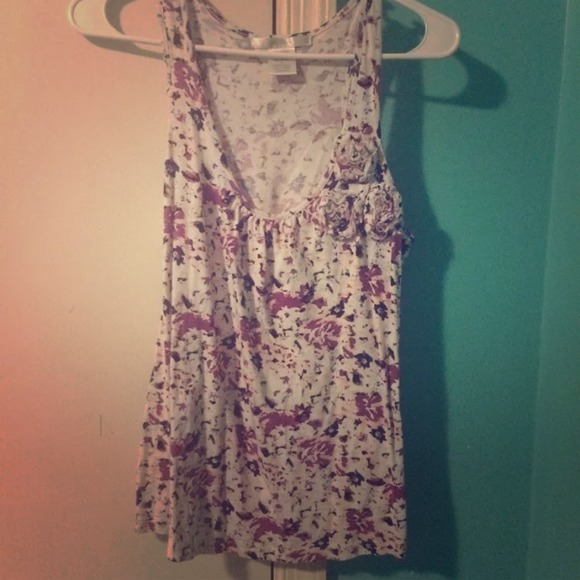 Floral tank top