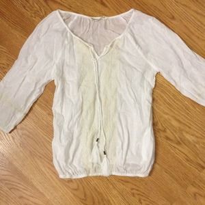 Bohemian long sleeve shirt