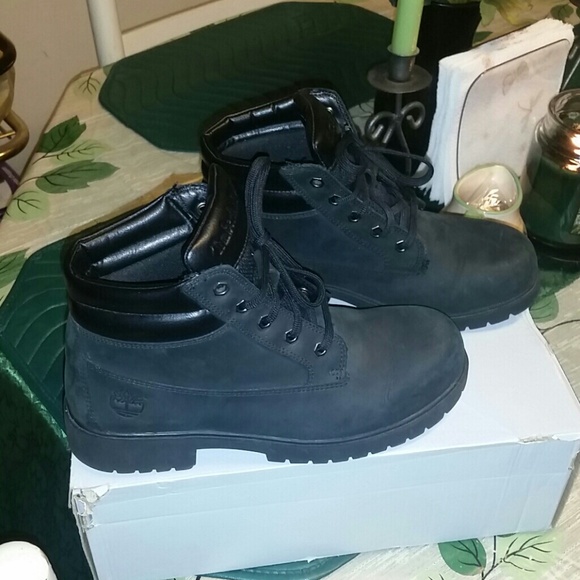 Black Waterproof Timberland Boots