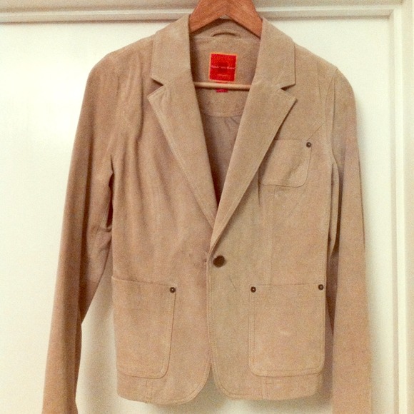 Isaac Mizrahi Suede jacket