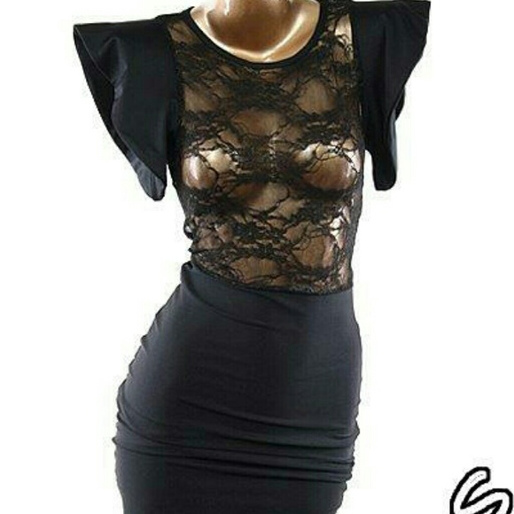 Lace bodies body con 1-3x