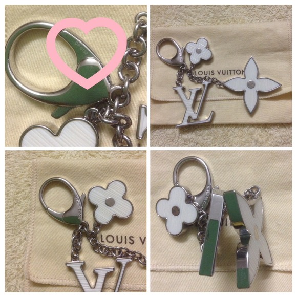 (RESERVED) AUTHENTIC LV FLEUR D' EPI BAG CHARM