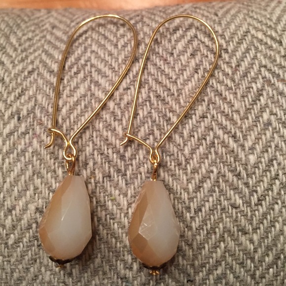 Two tone gold filled hoop earrings ..