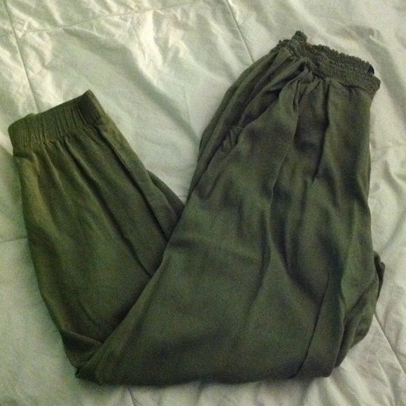 harem pants & cream top bundle