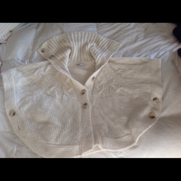 Old Navy Fan Poncho Sweater