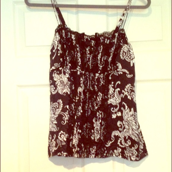 Silk tank top