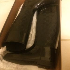 Gucci rain boots in Nero (Black) Size 38(8) .