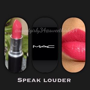 Mac authentic lipstick "speak louder"