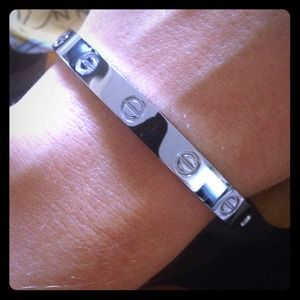 White gold Cartier bracelet