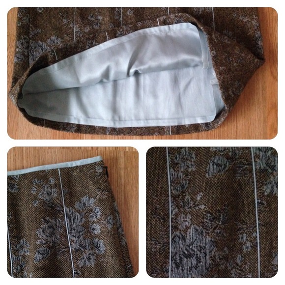 🚫Sold🚫Ann Taylor tapestry pencil skirt sz 4. - Picture 3 of 3