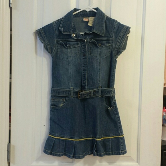 Girls Size 10 Denim Dress
