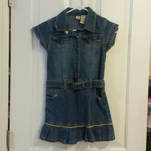 Girls Size 10 Denim Dress