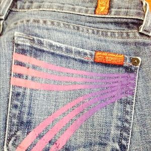 7 for all mankind jeans - used a few times