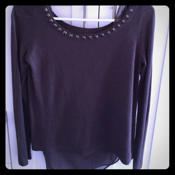 Cute for fall! Express top w bundle aldo purse