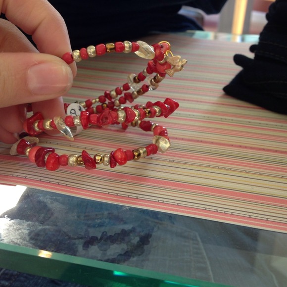 Fall Colored Beaded Bracelet