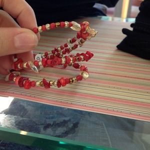 Fall Colored Beaded Bracelet