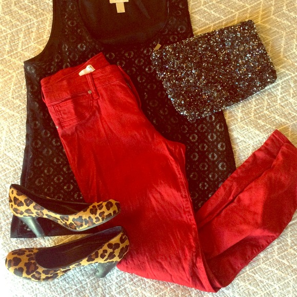 SALE! ⭐️Red GAP Legging Jeans