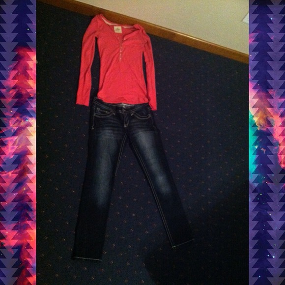 💋hollister and rue21 outfit!