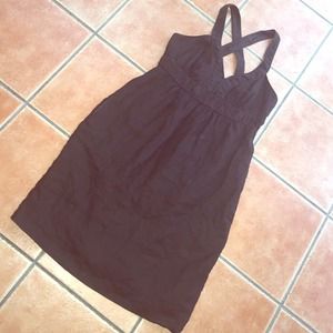 🔴LAST CHANCE!🔴 Banana Republic cross strap DRESS