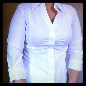 Charlotte Russe White Blouse Nwt