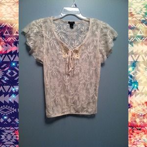 💝Lace top from rue21!💋