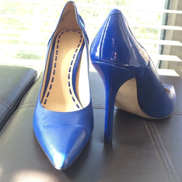 Enzo Angiolini Cobalt Blue Pumps (Barely Worn)