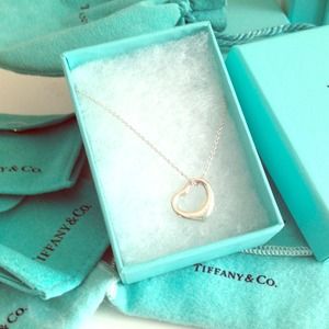 Tiffany & Co. Elsa Peretti Open Heart Necklace