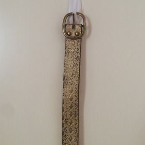 Lucky Brand Gold Belt