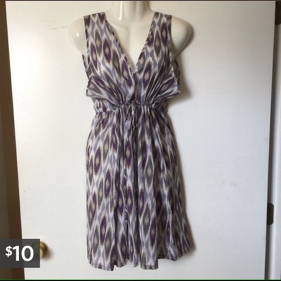 Print summer dress/swimsuit cover up