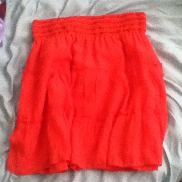 Red-Orange skirt by A. Byer from Macy's!