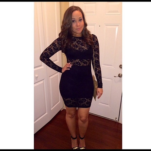 Little black dress with a twist.