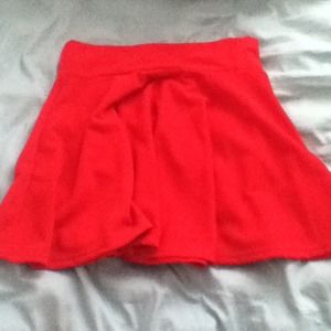 BRAND NEW!!! Red circle skirt