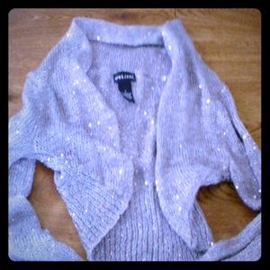 Crop sweater for the holidays