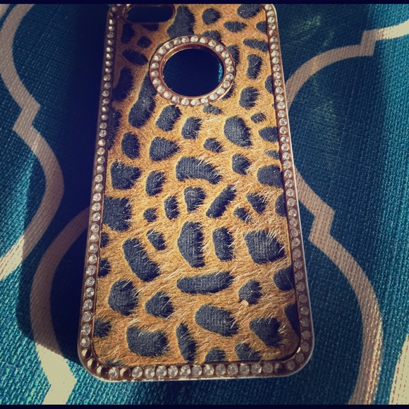 Leopard print iPhone 5 case