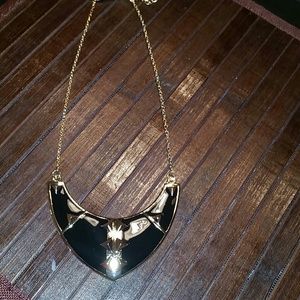 Black and gold necklace